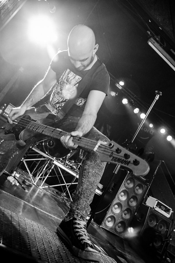 Several Union live picture release party Rising Sun at Vidia Club, Cesena, bass details