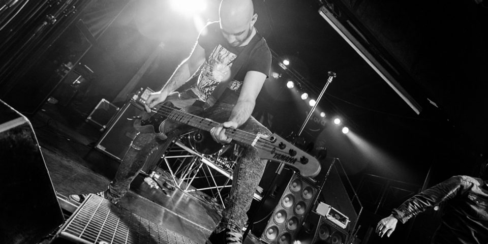 Several Union live picture release party Rising Sun at Vidia Club, Cesena, bass details