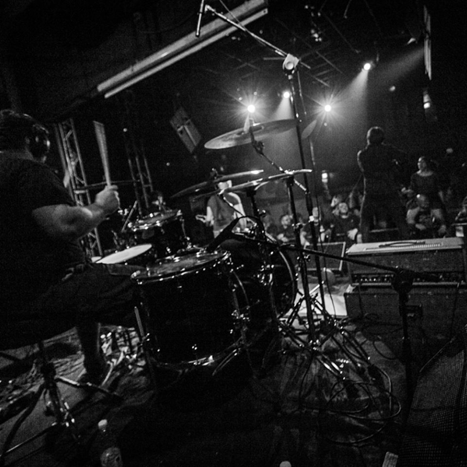 Several Union live picture release party Rising Sun at Vidia Club, Cesena, drummer details