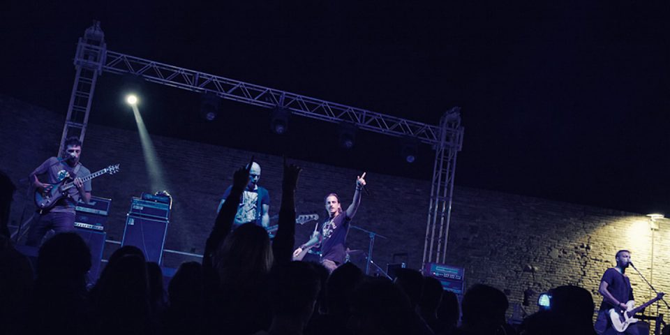 Several Union live picture in Cesena with Architects